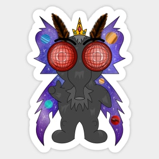 Space Mothman Sticker